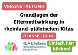 PopUp Grundlagen der Elternmitwirkung KEA BIT-PRÜ